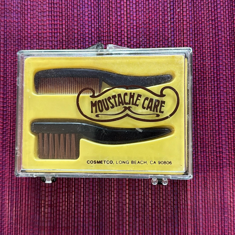 Vintage Mustache Care Kit